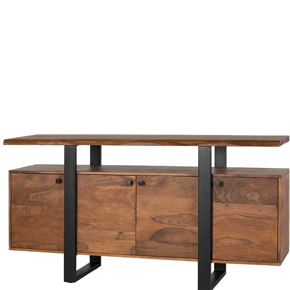 Wohnen Sideboards<Sideboard aus Palisanderholz und Metall - Uniaka