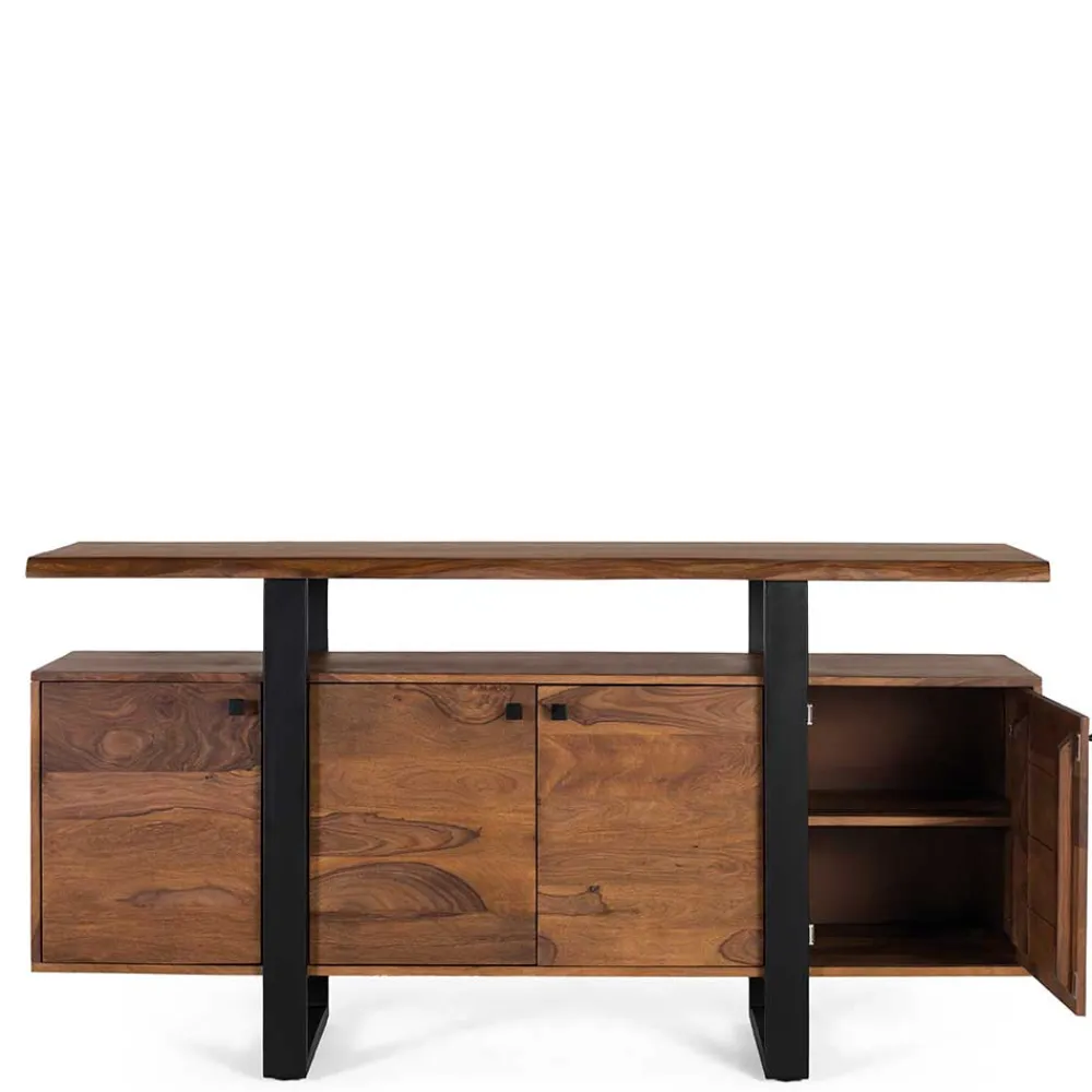 Wohnen Sideboards<Sideboard aus Palisanderholz und Metall - Uniaka