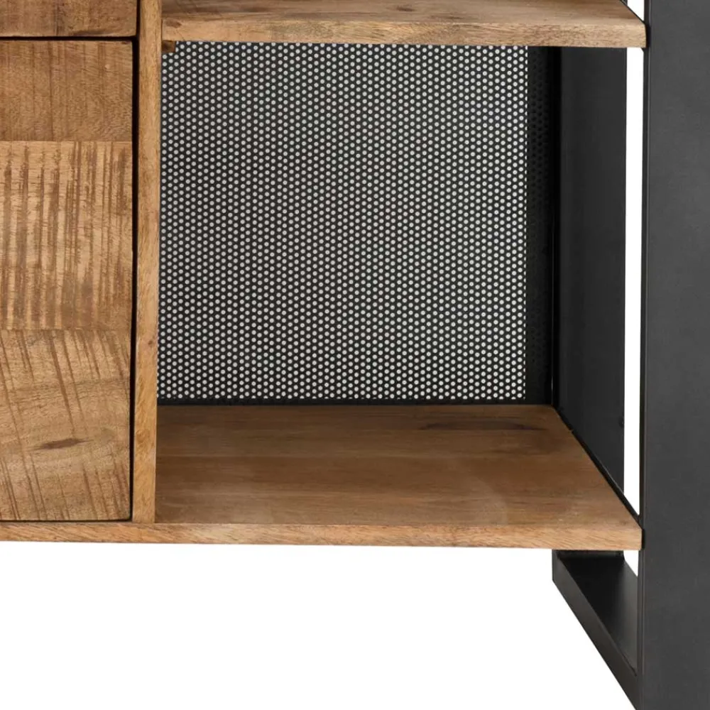 Wohnen Sideboards<Sideboard aus Recyclingholz Mango & Metall - Acira