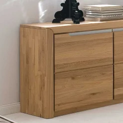 Wohnen Sideboards<Sideboard Croconia aus Wildeiche Massivholz