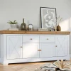 Wohnen Sideboards<Sideboard im Landhaus Look - 200 cm breit - Saluts