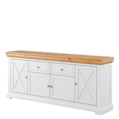 Wohnen Sideboards<Sideboard im Landhaus Look - 200 cm breit - Saluts