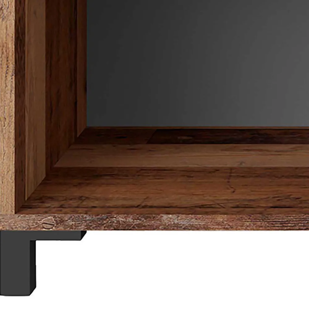Wohnen Sideboards<Sideboard in Altholz Optik & Anthrazit - Bosco