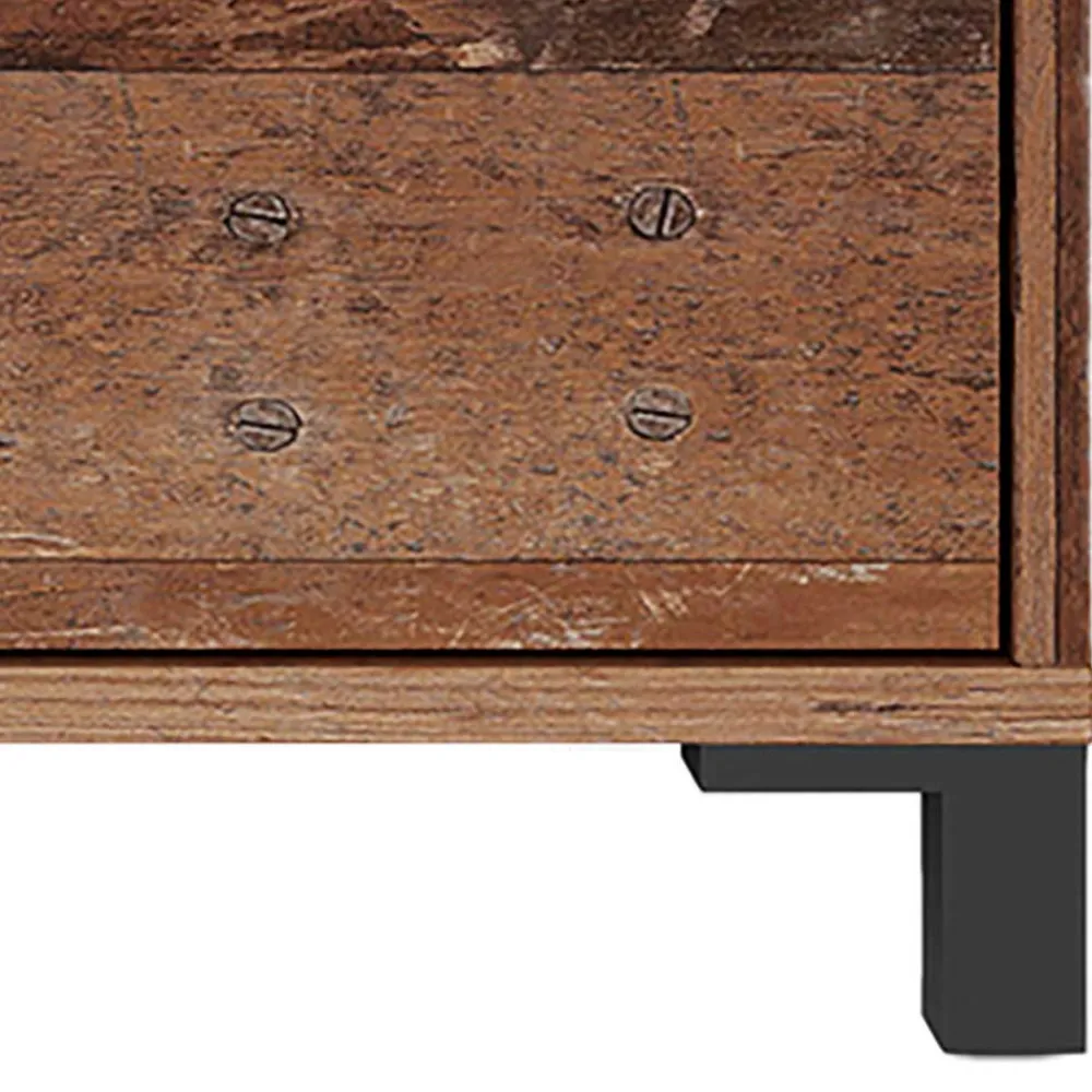 Wohnen Sideboards<Sideboard in Altholz Optik & Anthrazit - Bosco