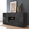 Wohnen Sideboards<Sideboard in Anthrazit glänzend lackiert - Ipatal I