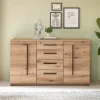 Wohnen Sideboards<Sideboard in Eiche Dekor - Brocus