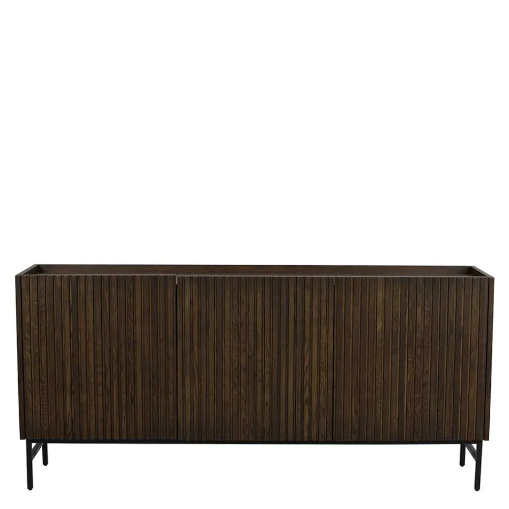 Wohnen Sideboards<Sideboard in Eiche Dunkelbraun Furnier - Rubrin