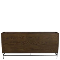 Wohnen Sideboards<Sideboard in Eiche Dunkelbraun Furnier - Rubrin