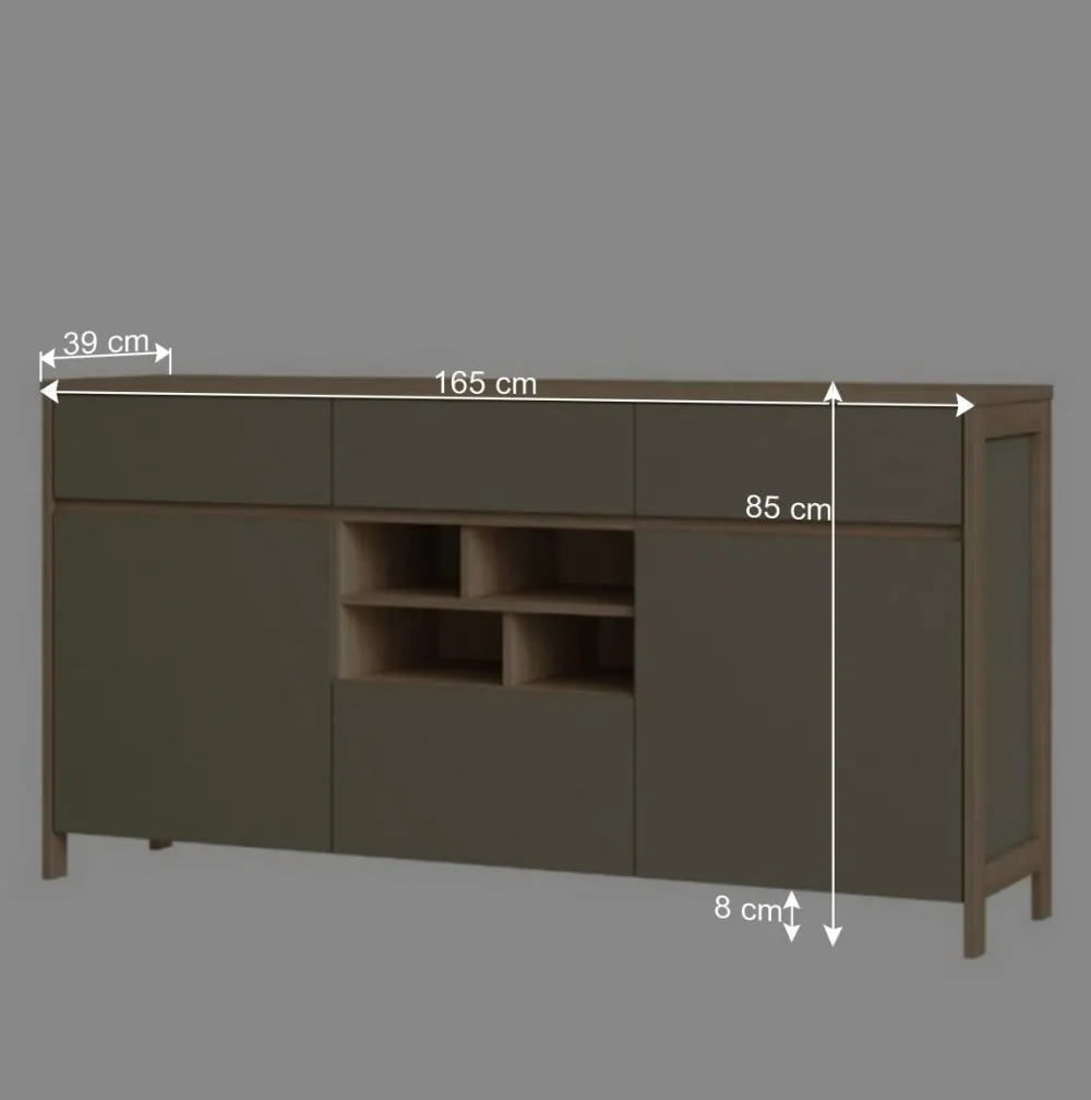 Wohnen Sideboards<Sideboard in Eukalyptus und Eiche Optik - Promo