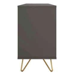 Wohnen Sideboards<Sideboard in Grau & Gold - Tajibo