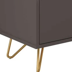 Wohnen Sideboards<Sideboard in Grau & Gold - Tajibo