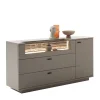Wohnen Sideboards<Sideboard in Grau mit Wildeiche - Teorina