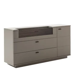 Wohnen Sideboards<Sideboard in Grau mit Wildeiche - Teorina