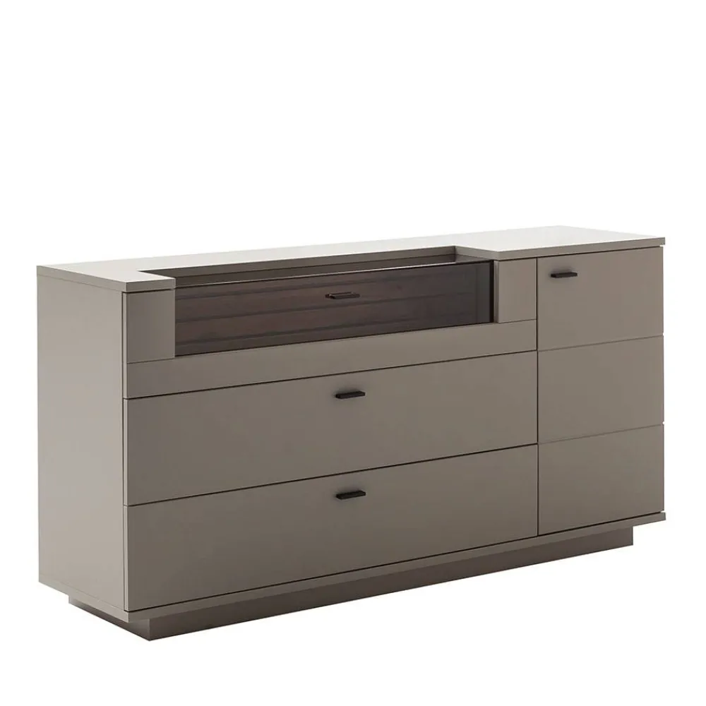 Wohnen Sideboards<Sideboard in Grau mit Wildeiche - Teorina