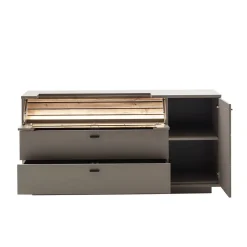 Wohnen Sideboards<Sideboard in Grau mit Wildeiche - Teorina