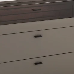 Wohnen Sideboards<Sideboard in Grau mit Wildeiche - Teorina
