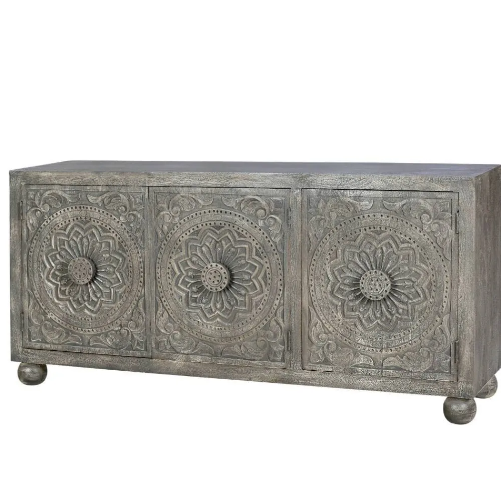 Wohnen Sideboards<Sideboard in Grey Wash Mangoholz - Buama