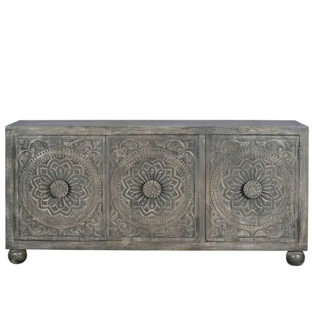 Wohnen Sideboards<Sideboard in Grey Wash Mangoholz - Buama