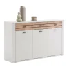Wohnen Sideboards<Sideboard in Lichtgrau mit Wildeiche - Ballina