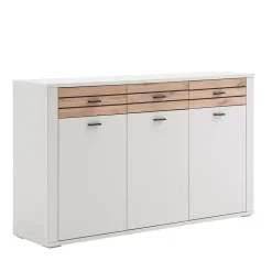 Wohnen Sideboards<Sideboard in Lichtgrau mit Wildeiche - Ballina