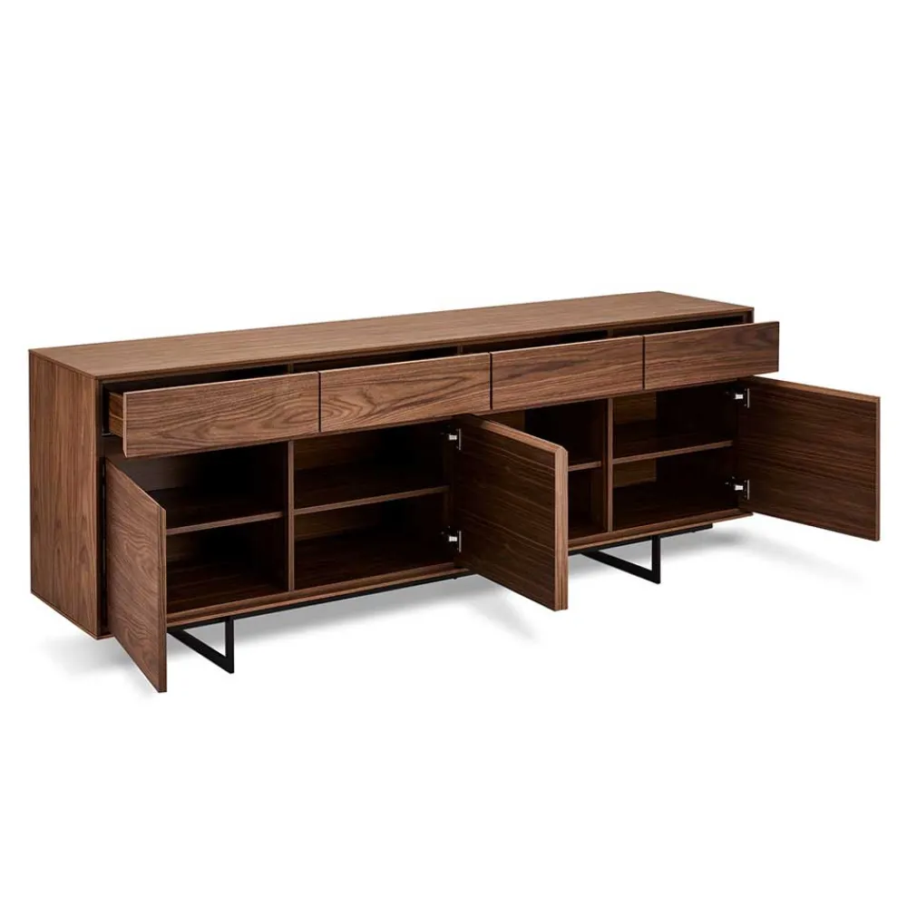 Wohnen Sideboards<Sideboard in Walnussfarben - Tabanan