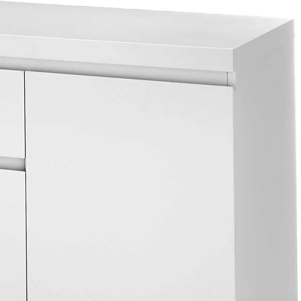 Wohnen Sideboards<Sideboard in Weiß mit Schwarz - Atela