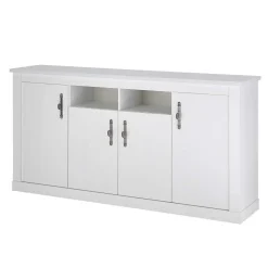 Wohnen Sideboards<Sideboard in weißer Holzoptik Pinie - Liancos
