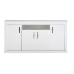 Wohnen Sideboards<Sideboard in weißer Holzoptik Pinie - Liancos