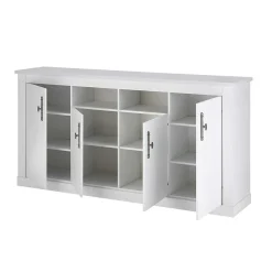 Wohnen Sideboards<Sideboard in weißer Holzoptik Pinie - Liancos