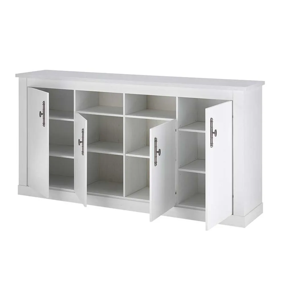 Wohnen Sideboards<Sideboard in weißer Holzoptik Pinie - Liancos