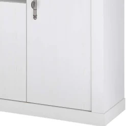 Wohnen Sideboards<Sideboard in weißer Holzoptik Pinie - Liancos