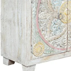 Wohnen Sideboards<Sideboard in White Wash und Pastellfarben - Cranita