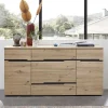 Wohnen Sideboards<Sideboard in Wildeiche & Dunkelgrau - Kuetra
