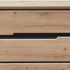 Wohnen Sideboards<Sideboard in Wildeiche & Dunkelgrau - Kuetra