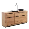 Wohnen Sideboards<Sideboard in Wildeiche mit Schwarz - Vlacoma