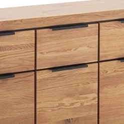 Wohnen Sideboards<Sideboard in Wildeiche mit Schwarz - Vlacoma
