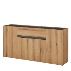 Wohnen Sideboards<Sideboard in Wildeiche Optik und Anthrazit - Colomania