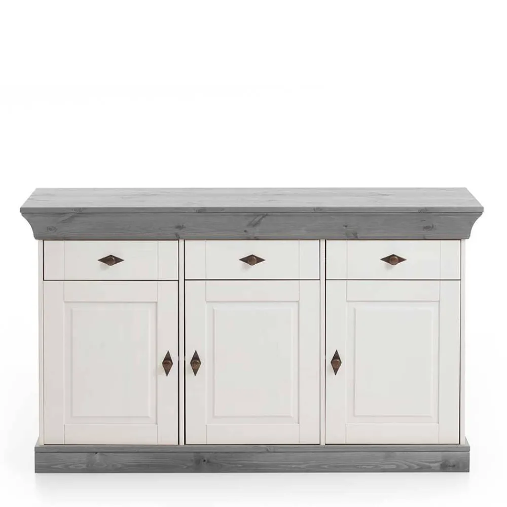 Wohnen Sideboards<Sideboard Mirandesca in Weiß Grau