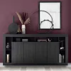 Wohnen Sideboards<Sideboard mit 6 Fächern & 4 Türen - Bihar