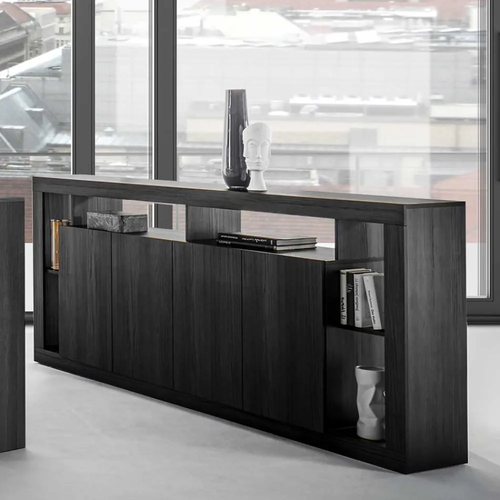 Wohnen Sideboards<Sideboard mit 6 Fächern & 4 Türen - Bihar