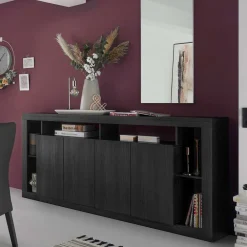 Wohnen Sideboards<Sideboard mit 6 Fächern & 4 Türen - Bihar