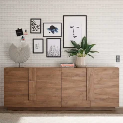 Wohnen Sideboards<Sideboard mit 3 Schubladen & 2 Türen - Basento I