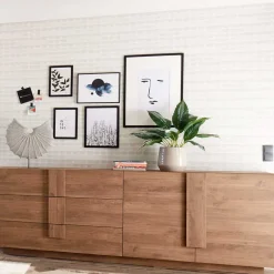 Wohnen Sideboards<Sideboard mit 3 Schubladen & 2 Türen - Basento I