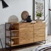 Wohnen Sideboards<Sideboard mit 2 Türen & Regal 150x85x40 cm - Varzado