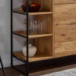 Wohnen Sideboards<Sideboard mit 2 Türen & Regal 150x85x40 cm - Varzado