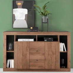 Wohnen Sideboards<Sideboard mit drei Schubladen & sechs Fächern - Cosmonata