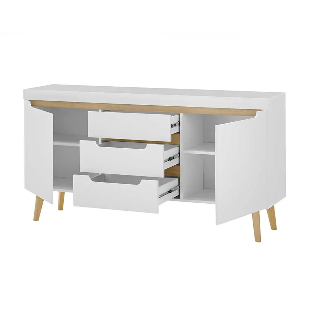 Wohnen Sideboards<Sideboard mit drei Schubladen und zwei Türen - Ginko