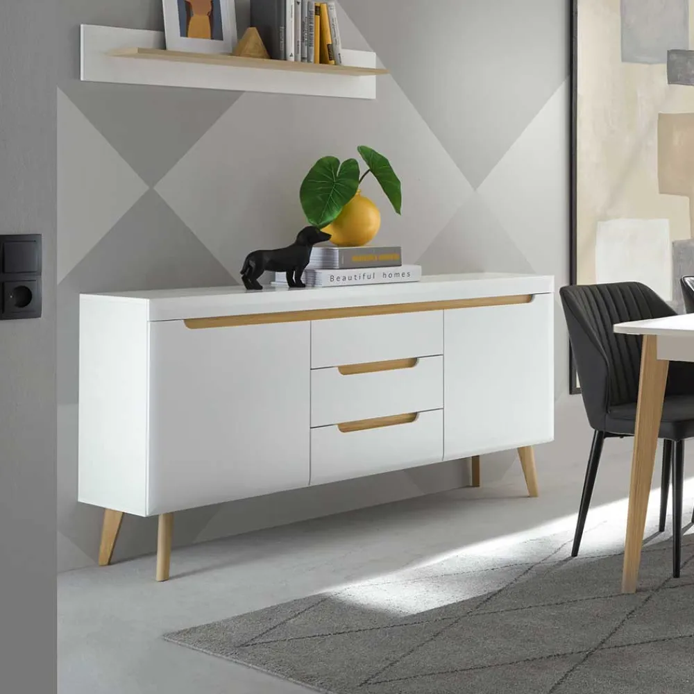 Wohnen Sideboards<Sideboard mit drei Schubladen und zwei Türen - Ginko