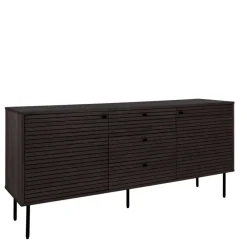 Wohnen Sideboards<Sideboard mit dunklem Furnier in Braun - Wega