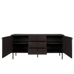Wohnen Sideboards<Sideboard mit dunklem Furnier in Braun - Wega